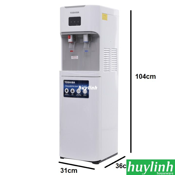 Cây nước nóng lạnh Toshiba RWF-W1669BV-W1 - giadunghuylinh.vn 2
