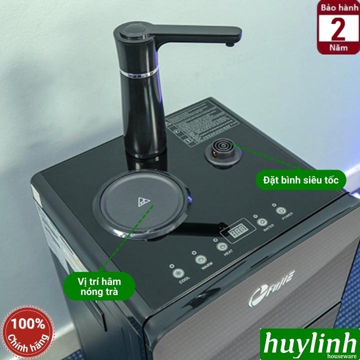 Cây nước nóng lạnh, kết hợp bàn pha trà Fujie WD1170C - Làm lạnh bằng Block 5