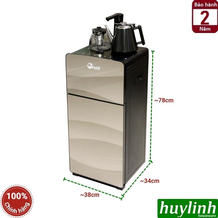 Cây nước nóng lạnh, kết hợp bàn pha trà Fujie WD1170C - Làm lạnh bằng Block 9