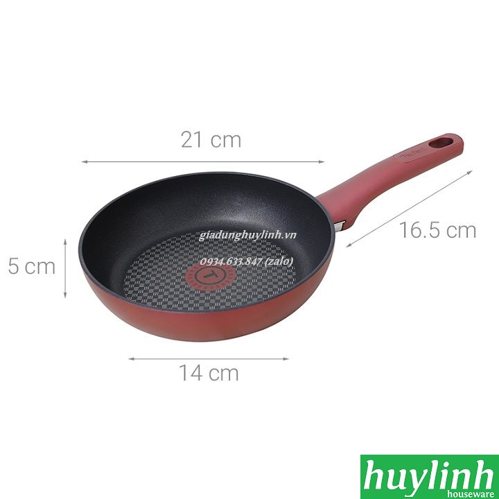 Chảo chiên chống dính đáy từ Tefal Character C6820275 21cm  2