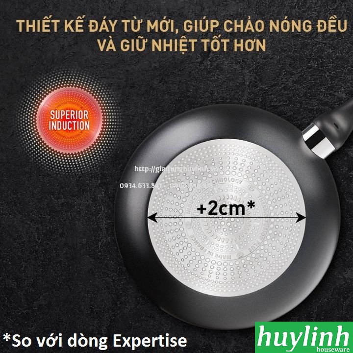 Chảo chiên đáy từ Tefal Unlimited G2550302 - 22cm 4