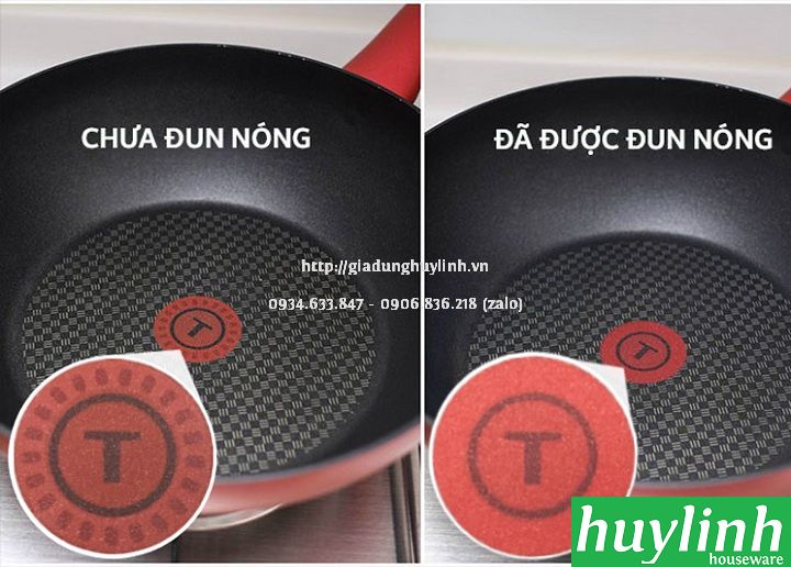 Chảo chiên xào sâu lòng đáy từ Tefal So Chef G1358695 - 28 cm 4