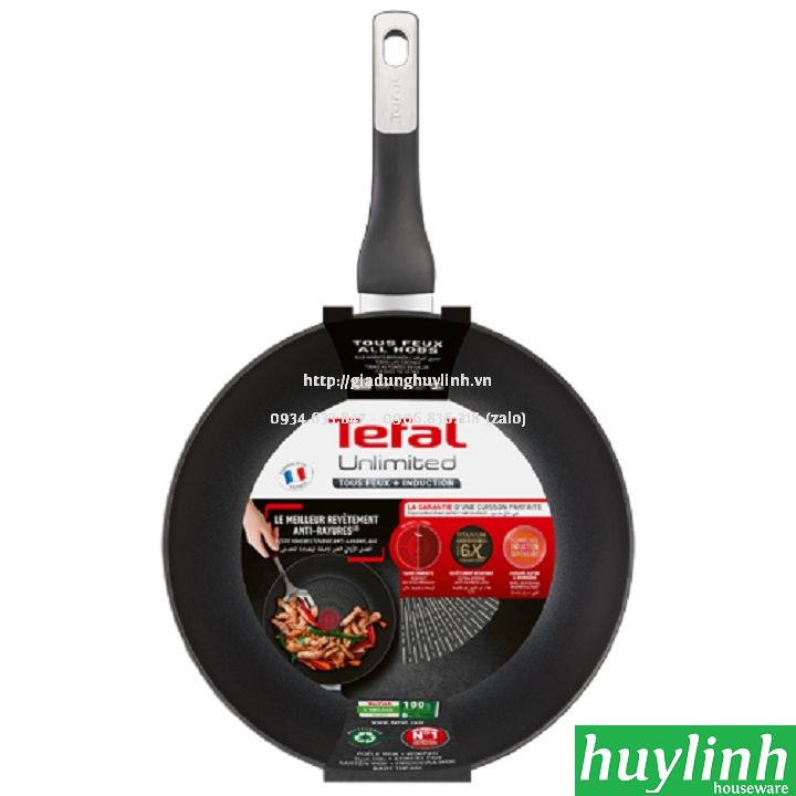 Chảo chiên sâu lòng đáy từ Tefal Unlimited G2551902 - 28cm - Made in Pháp 4