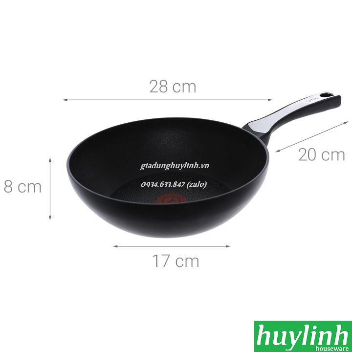 Chảo xào sâu lòng Tefal Expertise C6201972 - 28cm 2