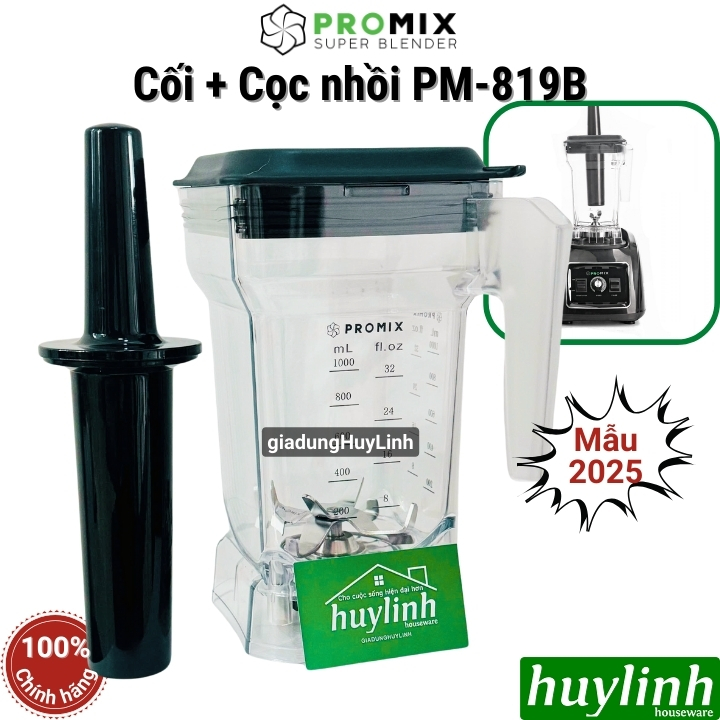 Cối phụ máy xay sinh tố công nghiệp Promix PM-819B