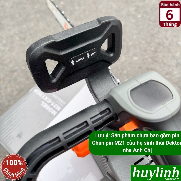 Máy Cưa Xích Dùng Pin Dekton M21-CX12CP – Motor Không Chổi Than 7