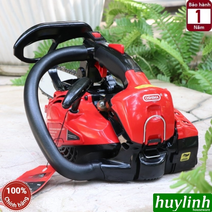 Máy cưa xích mini chạy xăng Oshima CX-2511 - lam dài 30cm - xi lanh 25cc 4