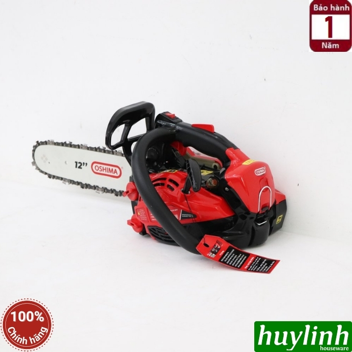 Máy cưa xích mini chạy xăng Oshima CX-2511 - lam dài 30cm - xi lanh 25cc 6