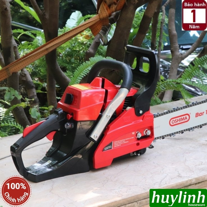 Máy cưa xích chạy xăng Oshima CX-4000 - lam 40cm - xi lanh 41cc 7