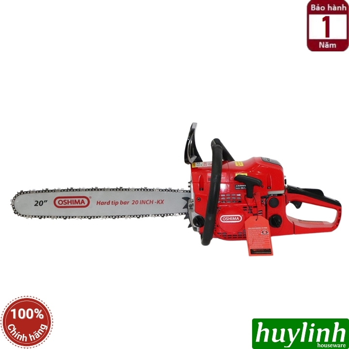Máy cưa xích chạy xăng 2 thì Oshima CX-5800 - 58cc - lam 50cm 2