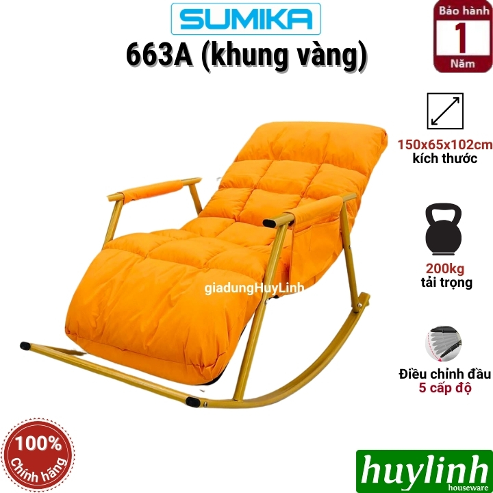 Ghế bập bênh thư giãn Sumika 663A