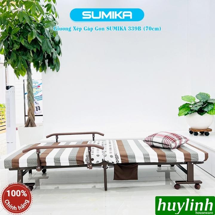 Giường nệm gấp gọn Sumika 339B - 192x70cm - Kèm gối và drap 2