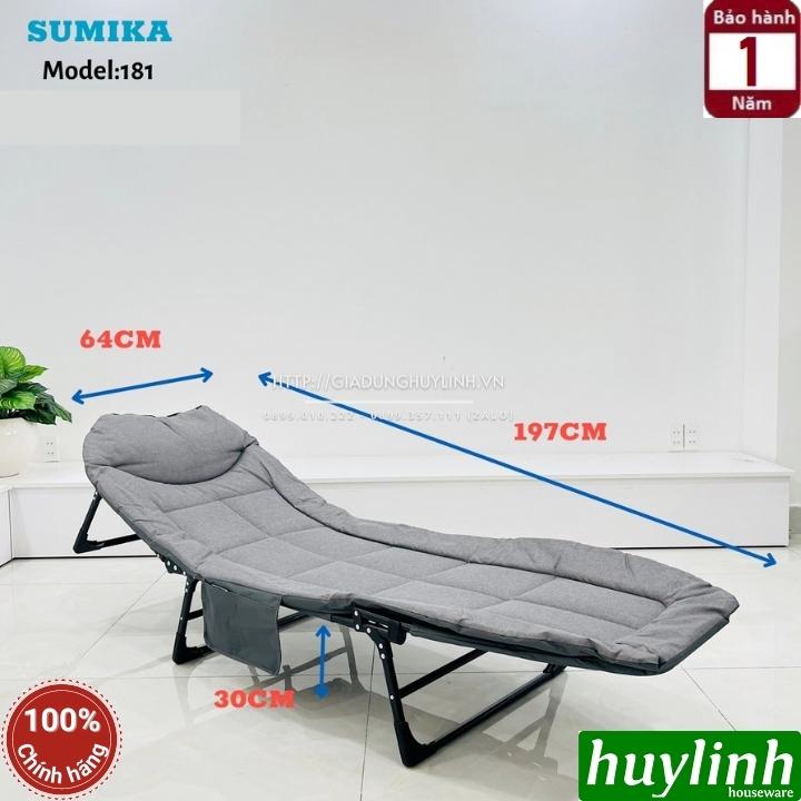 Giường xếp gấp văn phòng Sumika 181 - Tải trọng 300kg - 197x64cm 2