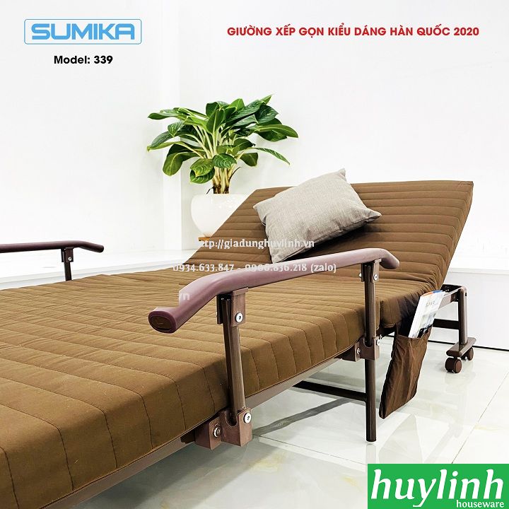 Giường xếp gấp kiểu Hàn Quốc Sumika 339 - 190x90cm 4