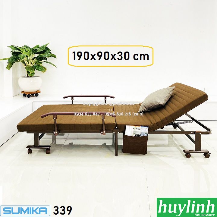 Giường xếp gấp kiểu Hàn Quốc Sumika 339 - 190x90cm