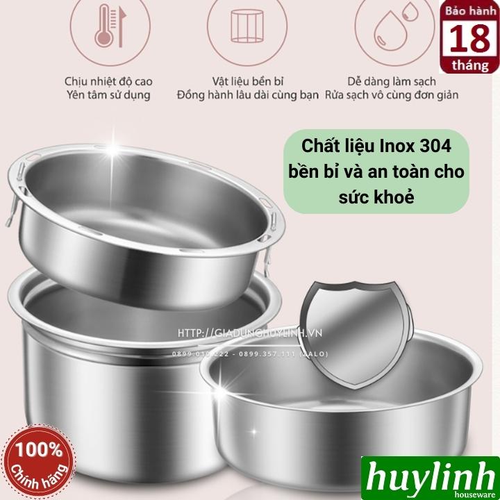 Hộp cơm hâm nóng 3 tầng Bear DFH-B20S6 - 2 lít 3