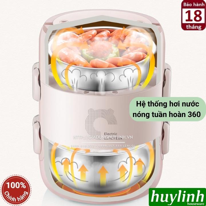 Hộp cơm hâm nóng 3 tầng Bear DFH-B20S6 - 2 lít 4