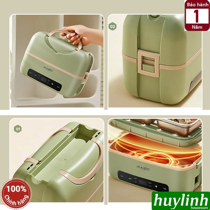 Hộp cơm hâm nóng Magic A-003 6
