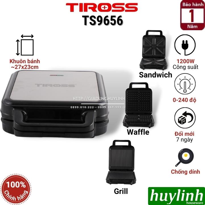 Máy làm bánh sandwich waffle Tiross TS9656