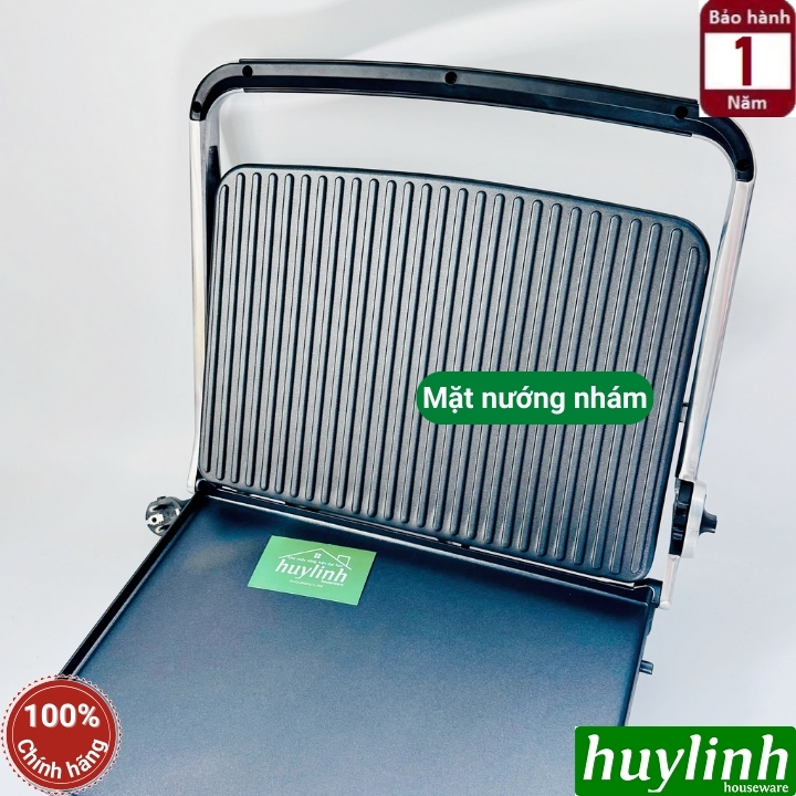 Kẹp - Máy nướng điện đa năng Tiross TS9663 - 2000W 3