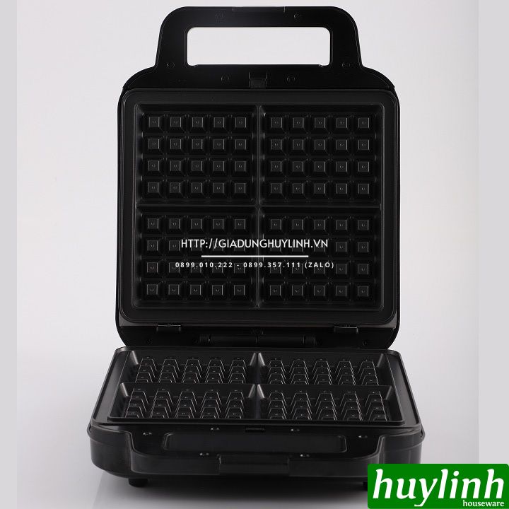 Máy làm - nướng bánh sandwich hotdog waffle Tiross TS9656 - 3 trong 1 2