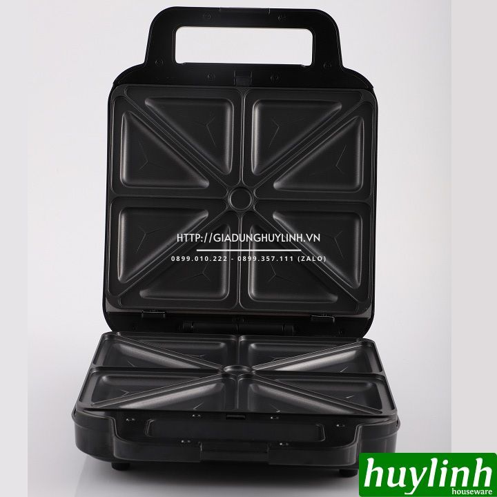 Máy làm - nướng bánh sandwich hotdog waffle Tiross TS9656 - 3 trong 1 3