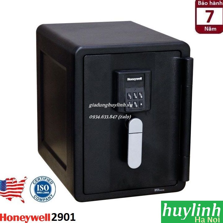 Két sắt điện tử chống cháy, chống nước Honeywell 2901 - thương hiệu Mỹ