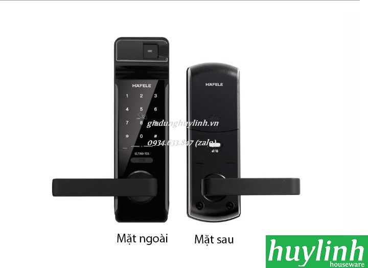 Khóa cửa điện tử Hafele EL7700 4