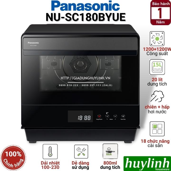 Lò chiên không dầu hấp nướng đối lưu Panasonic NU-SC180BYUE