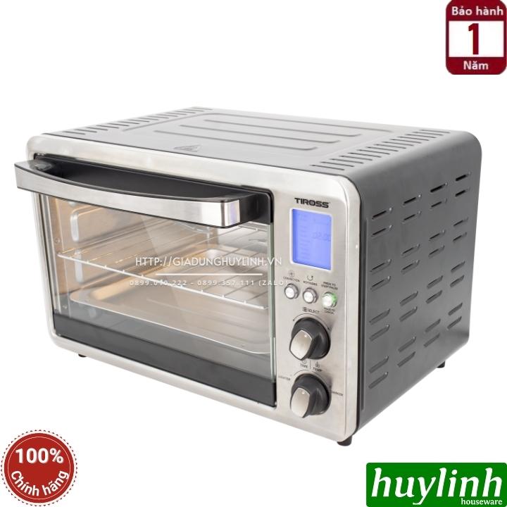 Lò nướng đối lưu Tiross TS9608 - 28 lít - 1500W - Màn hình LCD 2