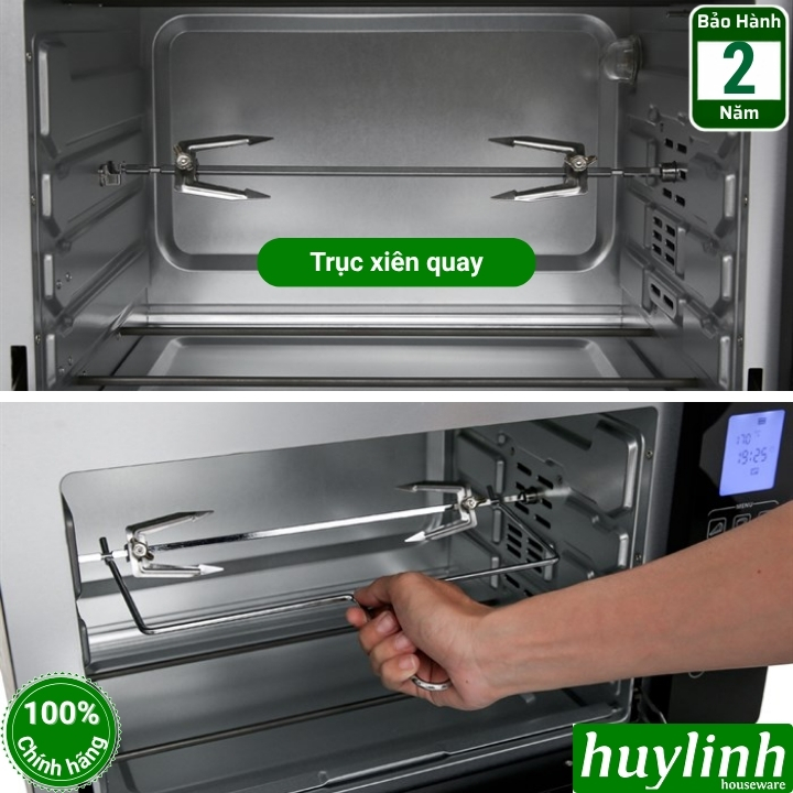 Lò nướng điện tử đối lưu Sanaky VH-5088S2D/N2D 5