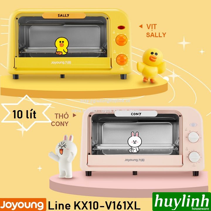 Lò nướng mini Joyoung Line KX10-V161XL - 10 lít [Cony x Sally]