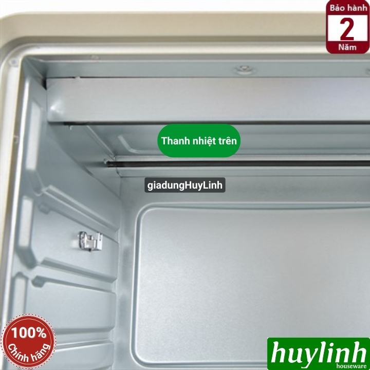 Lò nướng đối lưu Sanaky VH-309N2D - 30 lít - 1600W - 6 chức năng 6