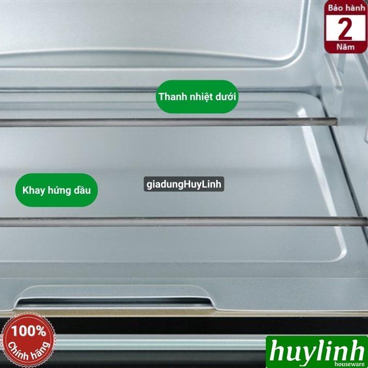 Lò nướng đối lưu Sanaky VH-309N2D - 30 lít - 1600W - 6 chức năng 7
