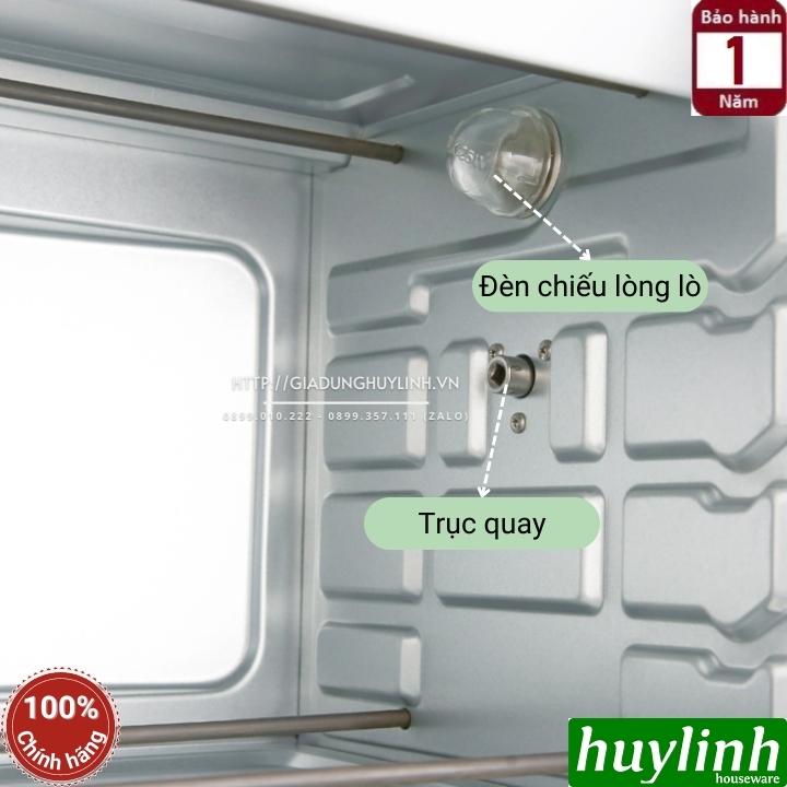 Lò nướng thùng Sanaky VH259N2D - Dung tích 25 lít - 6 chức năng nướng - 1600W 3