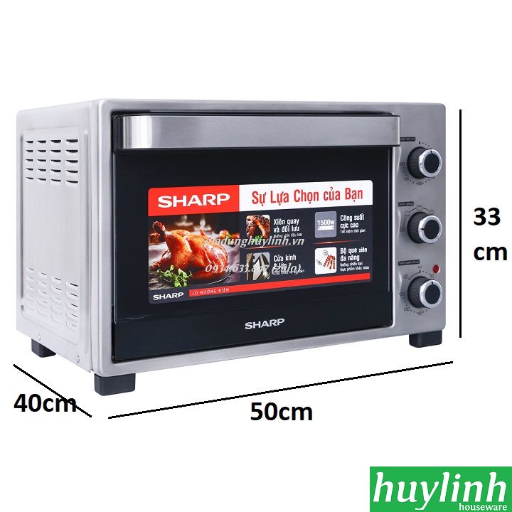 Lò nướng Sharp EO-A323RCSV-ST 32 lít 4