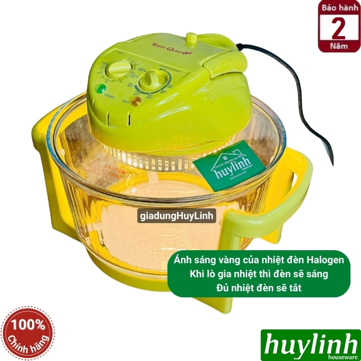Lò nướng thủy tinh đèn Halogen Tiger Queen AX-777MHV