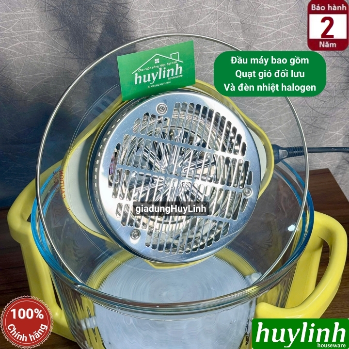 Lò nướng thủy tinh đèn Halogen Tiger Queen AX-777MHV 3