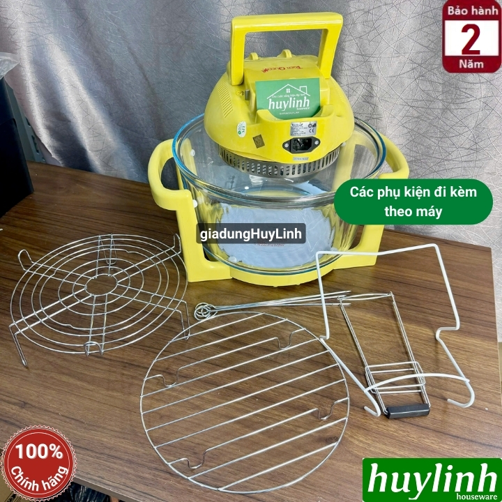 Lò nướng thủy tinh đèn Halogen Tiger Queen AX-777MHV 4