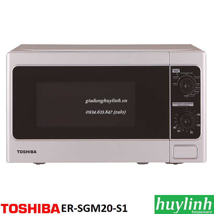 Lò vi sóng có nướng Toshiba ER-SGM20-S1-VN - 20 lít