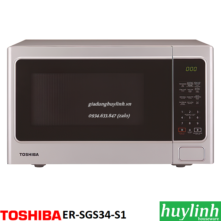 Lò vi sóng có nướng Toshiba ER-SGS34-S1-VN - 34 lít