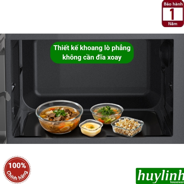 Lò vi sóng cơ 20 lít Sharp R-2046FB-BK - 800W - 3 mức công suất 2