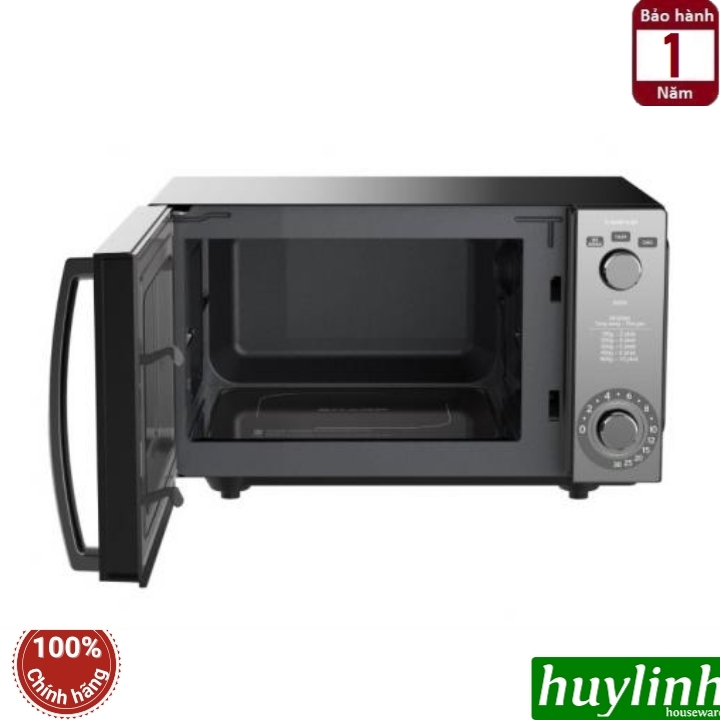 Lò vi sóng cơ 20 lít Sharp R-2046FB-BK - 800W - 3 mức công suất 6
