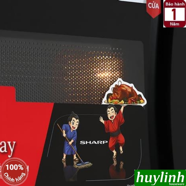Lò vi sóng điện tử 23 lít Sharp R-2343FB-BK - 8 chức năng 6