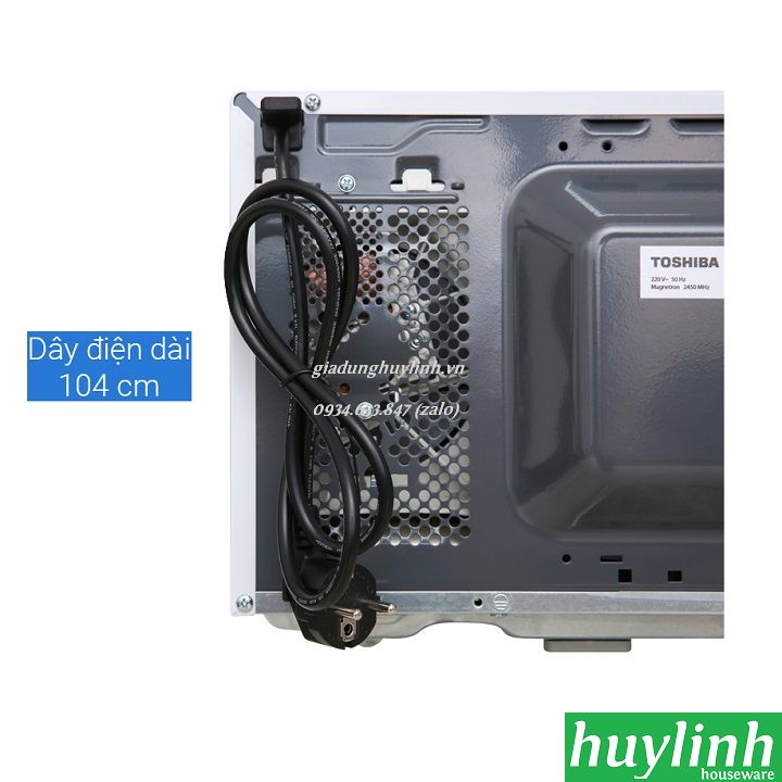 Lò vi sóng Toshiba ER-SM20-W1-VN - 20 lít 6