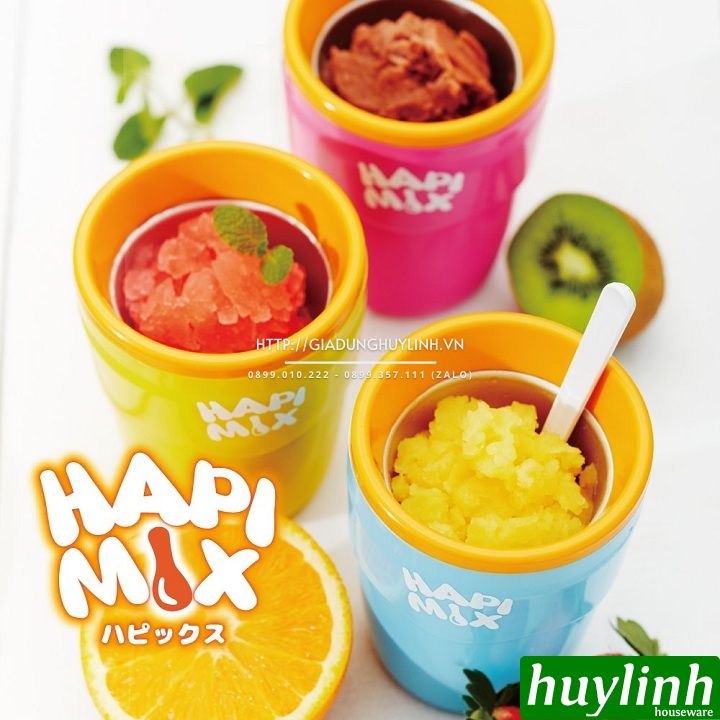Ly làm kem tuyết siêu tốc Hapi Mix Doshisha DHFZ-18SO 2