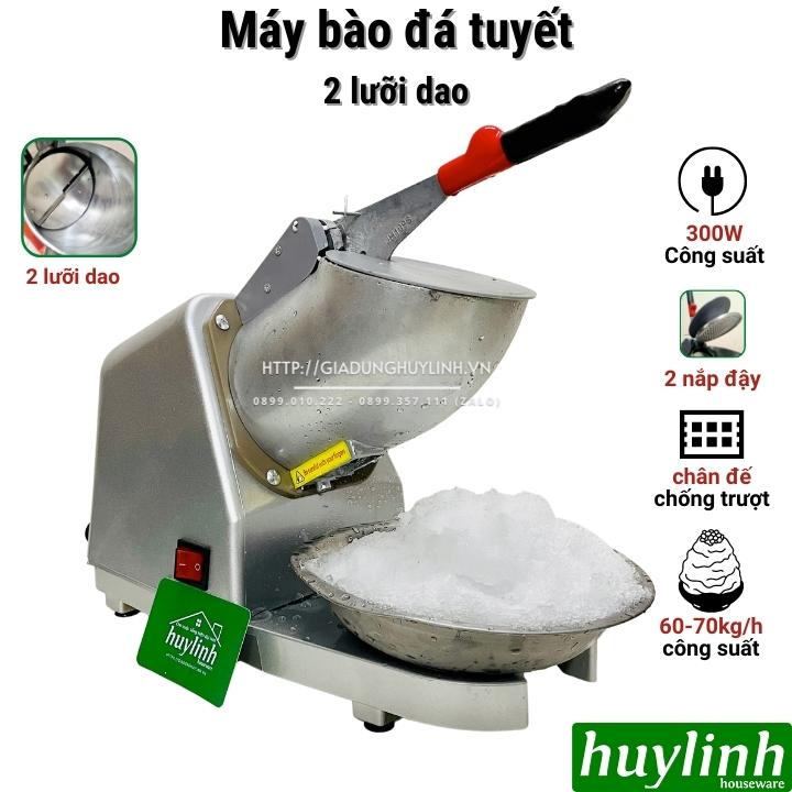 Máy bào đá tuyết JH109S - 300W - 2 lưỡi dao - 2 nắp chống văng