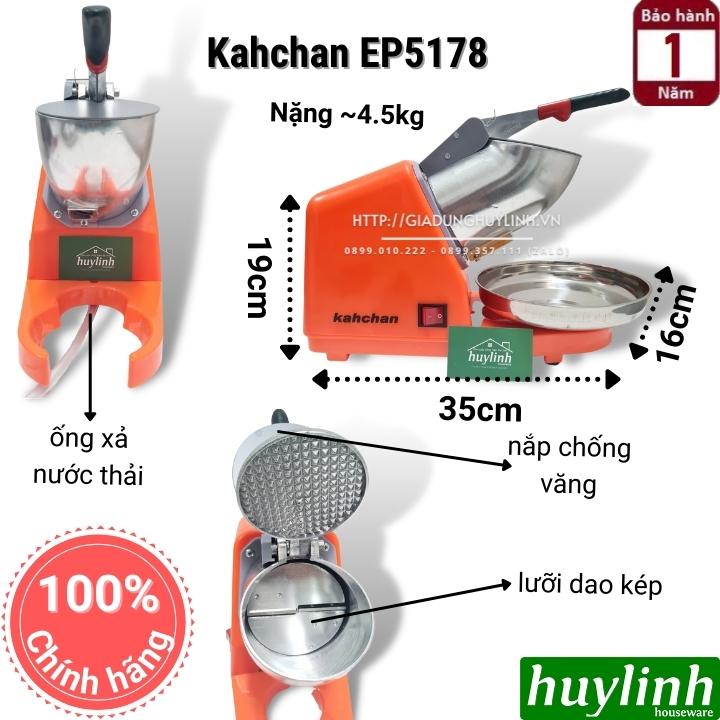 Máy bào đá tuyết Kahchan EP5178 - 2 lưỡi xay - 300W 2