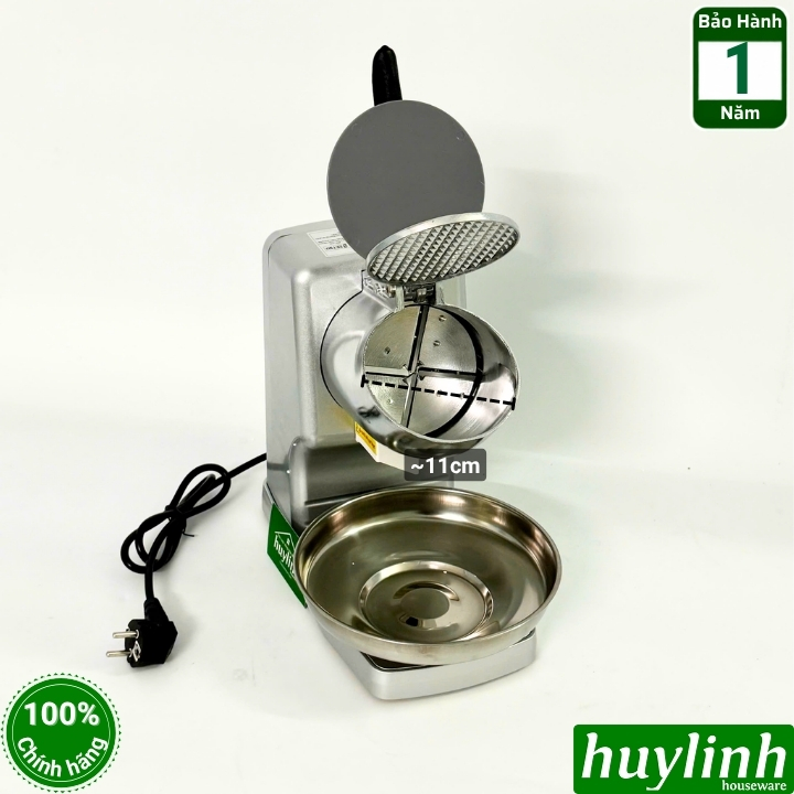 Máy bào đá tuyết 4 lưỡi dao Zetsu ZT-300 - 300W - 2 nắp chống văng 3