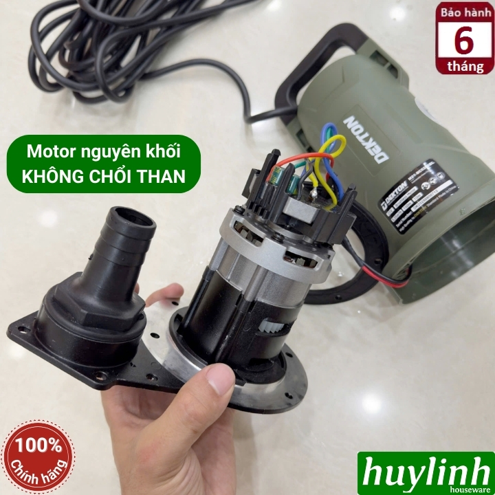 Máy bơm chìm dùng pin 21V Dekton M21-BC5350BL 3